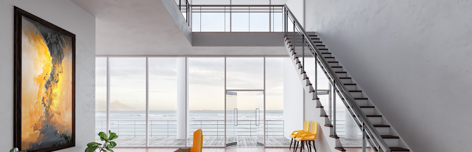 Maison vue mer Normandie